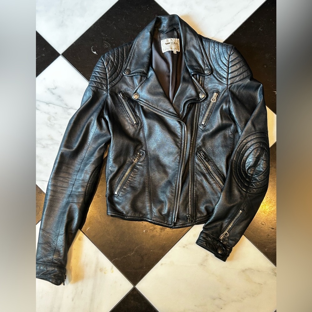 Gas leatherette jacket